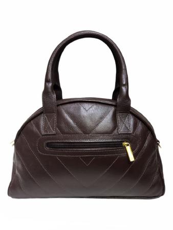 Bolsa feminina tote couro mirian castro 1853 marrom Imagem de Bolsa feminina tote couro mirian castro 1853 marrom