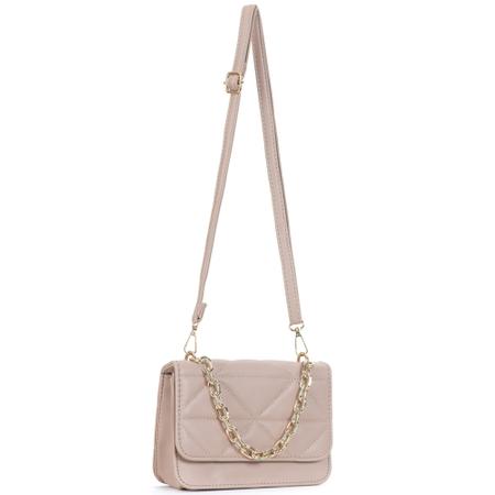 Bolsa Feminina Transversal Bordada Alça De Corrente - Star Shop Imagem de Bolsa Feminina Transversal Bordada Alça De Corrente