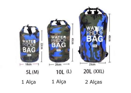 Imagem de Bolsa Impermeável Saco Bag Estanque 20 Litros Camping Bag