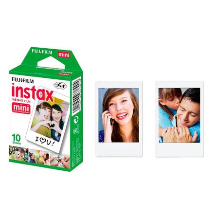 Imagem de Bolsa Instax Mini11 Lilás, Álbum em formato de carteira p/ 108 fotos e  Filme 10 poses