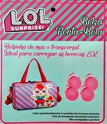 Imagem de Bolsa Lol Surprise Porta Bola Up4you Infantil