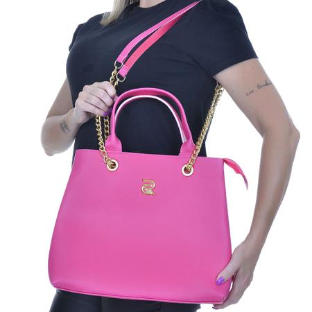 Bolsa Casual Social Resistente Moderna Rosa