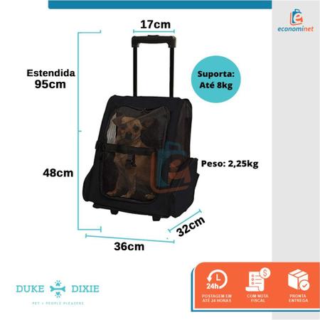 Mochila Pet para Passeio e Viagem Vários Modelos