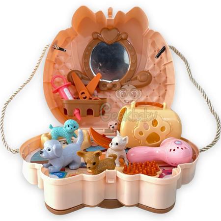 Pet Shop Maleta com Acessórios - Multikids