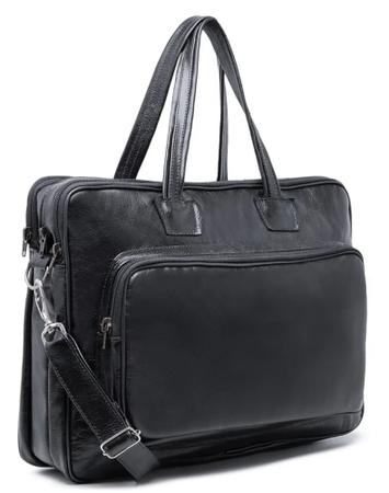 Imagem de Bolsa maleta pasta executiva couro legítimo fabricação própria 