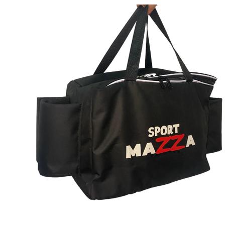 Imagem de Bolsa Massagista Futebol Profissional Mazza Grande Preta