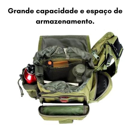 Bolsa Militar Tática Exercito Marinha Aeronáutica Camping - AlwyStore Imagem de Bolsa Militar Tática Exercito Marinha Aeronáutica Camping