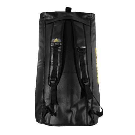 Imagem de Bolsa Mochila Adidas Karate 2in1 PU Preto/Dourado