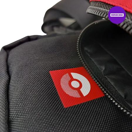 Imagem de Bolsa mochila de transporte compatível com Nintendo Switch - pokebola