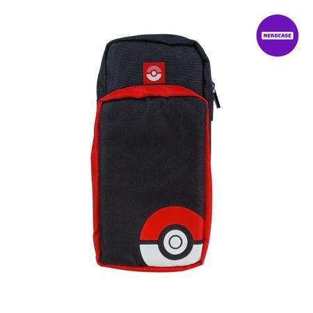 Imagem de Bolsa mochila de transporte compatível com Nintendo Switch - pokebola