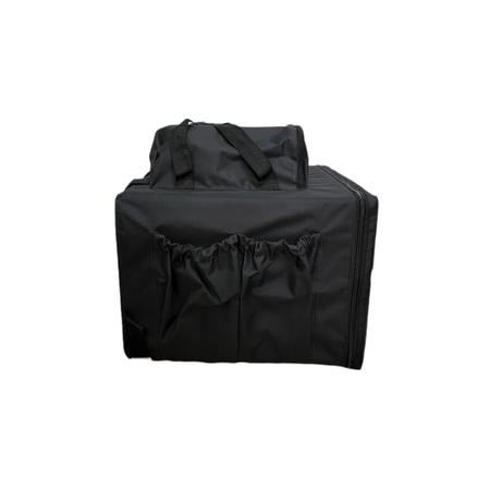 Imagem de Bolsa Mochila Entregador Isopor Térmica para Pizza 45cm 60litros