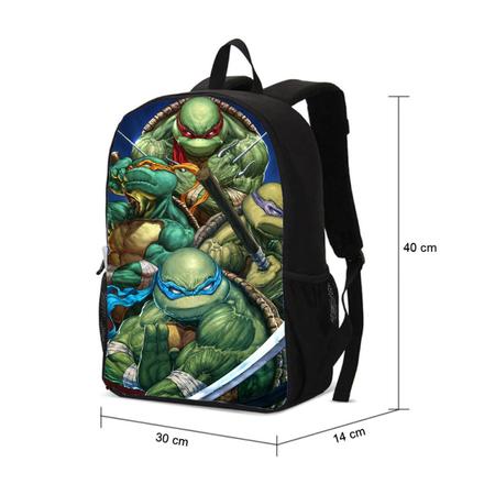 Bolsa Mochila Tartarugas Ninja Escolar Passeio Infantil Desenho -  Florêncios - Mochila Infantil - Magazine Luiza