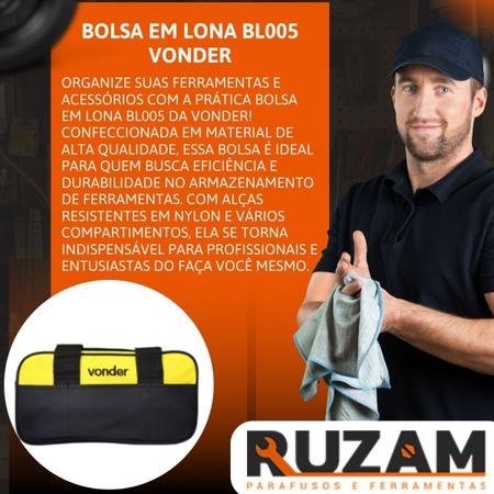 Imagem de Bolsa para Ferramentas em Lona BL005 Vonder