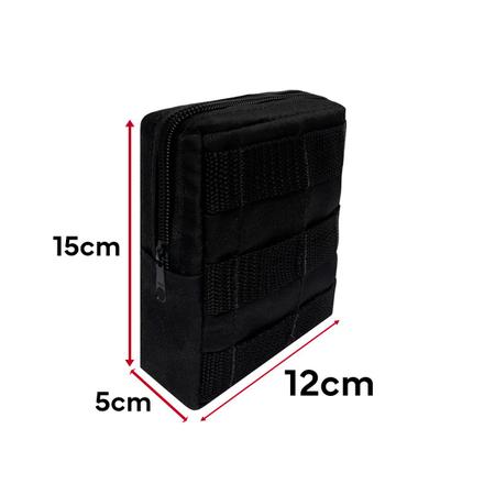 Bolsa Pequena Tática Para Colete Modular J.a Rio Militar - JA Rio Imagem de Bolsa Pequena Tática Para Colete Modular J.a Rio Militar