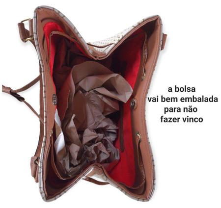 Imagem de Bolsa Saco Grande Casual Forrada Super Moderna