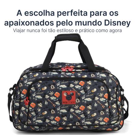 Imagem de Bolsa Sacola de Viagem Mickey com Divisórias e Alça Luxcel