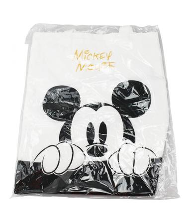Imagem de Bolsa Sacola Retangular Mickey Preto Branco 40x33cm - Disney