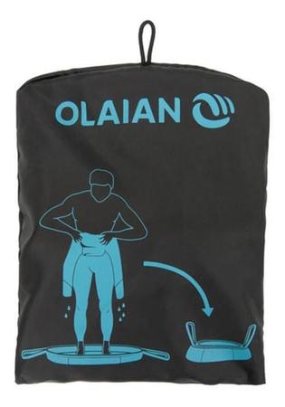 Bolsa Surf Saco Impermeável Para Roupa Neoprene - Preto - Olaian Imagem de Bolsa Surf Saco Impermeável Para Roupa Neoprene - Preto