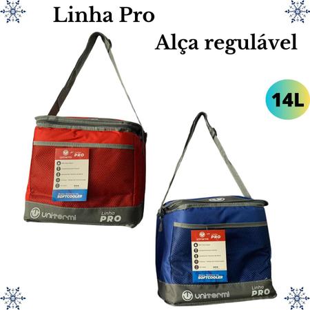 Imagem de Bolsa Térmica 14 Litros Ice Cooler com Alça Praia Camping Bag Fitness