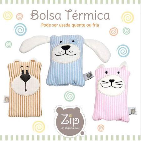 Bolsa Térmica Para Cólica E Machucado Bebê Bege Zip Toys