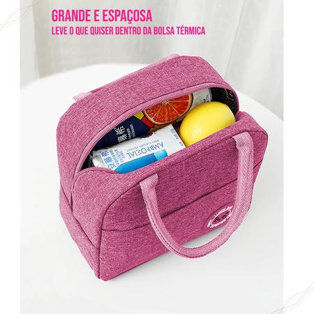 Imagem de Bolsa Térmica Lancheira Lunch Bag para Marmita Viagem Adulto Infantil Panda Brivilas