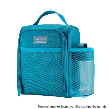 Imagem de Bolsa Térmica Lancheira Necessaire Marmita Lanches Bebidas Fitness Academia Trabalho