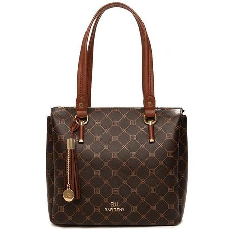 Imagem de Bolsa Tote Feminina Ombro Rafitthy 28.24115 Monograma