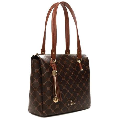 Imagem de Bolsa Tote Feminina Ombro Rafitthy 28.24115 Monograma