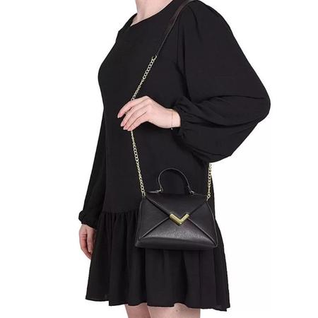 Bolsa Vizzano Strech Bag Feminina - Preto Imagem de Bolsa Vizzano Strech Bag Feminina - Preto