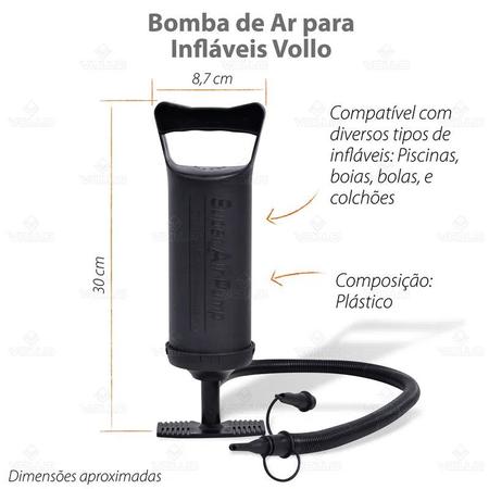 Imagem de Bomba De Ar - Infláveis Piscina Colchão Boia Vollo