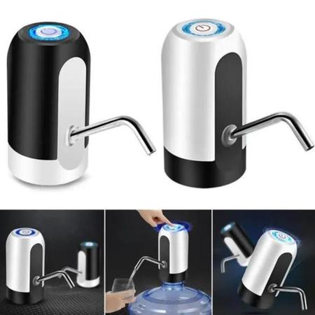 Imagem de Bomba para garrafa de água, automática com carregamento por USB, dispensador elétrico - Envio Imediato