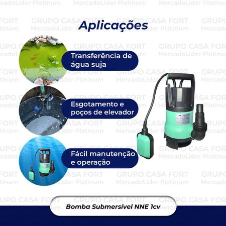 Imagem de Bomba Submersível Wdm 1CV 220V