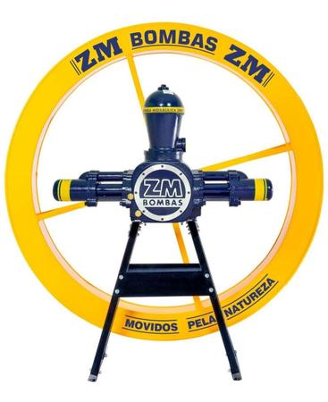 Imagem de Bomba ZM-44 Com Roda D'água 1,00 X 0,15 E Cavalete ZM Bombas