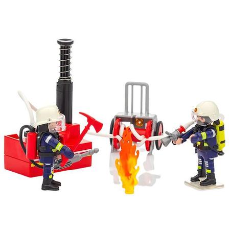 Imagem de Bombeiros Com Bomba De Água Playmobil Sunny 9468