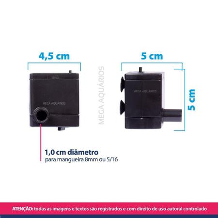 Imagem de Bombinha Bomba Submersa Sp-500 Sobe Água 50Cm 150Lh 110V