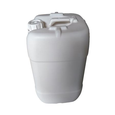 Imagem de Bombona para filtro de 20 Litros com Tampa Fixa Transparente - Kit com 2 Unidades
