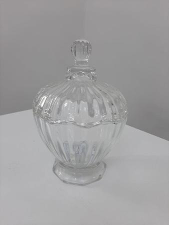 Imagem de Bomboniere de Cristal Transparente 14 x 9 cm