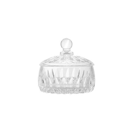 Bomboniere Decorativa De Cristal 14x14cm Louise Wolff Imagem de Bomboniere Decorativa De Cristal 14x14cm Louise Wolff