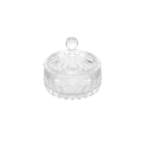 Bomboniere Decorativa De Cristal 14x14cm Louise Wolff Imagem de Bomboniere Decorativa De Cristal 14x14cm Louise Wolff