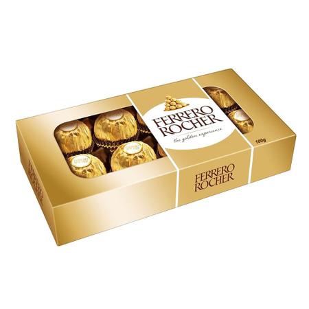 Imagem de Bombons Ferrero Rocher 8 Unidades