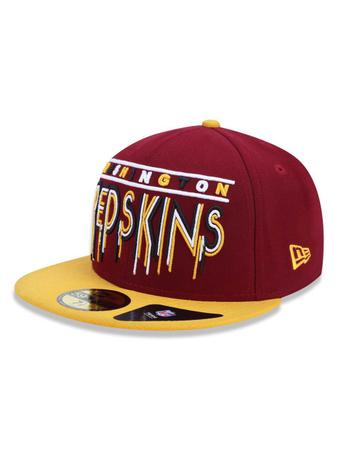 BONÉ NEW ERA 950 WASHINGTON REDSKINS ABA RETA SNAPBACK VINHO