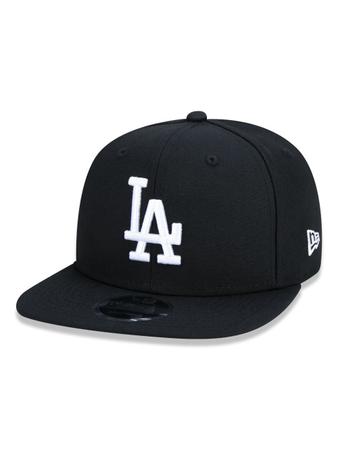 Imagem de BONE 9FIFTY ORIGINAL FIT MLB LOS ANGELES DODGERS ABA RETA SNAPBACK PRETO New Era