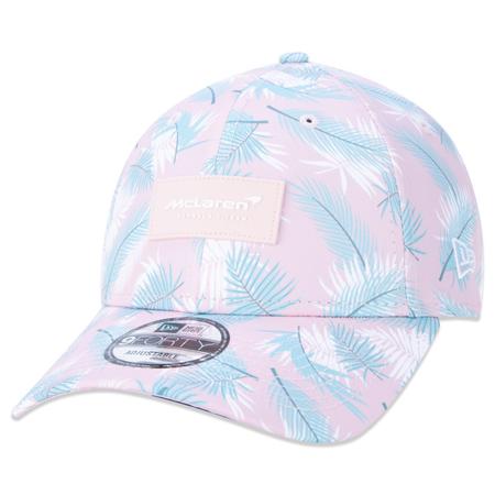 Imagem de BONE 9FORTY MCLAREN RACING EDICAO ESPECIAL GP MIAMI ABA CURVA AJUSTAVEL ABA CURVA SNAPBACK ROSA New Era