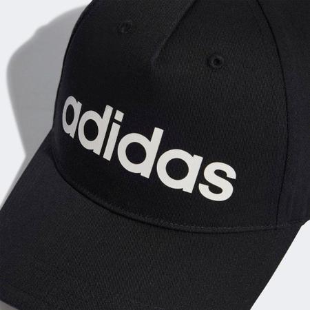 Boné Adidas Aba Curva Snapback Daily Logo Linear Imagem de Boné Adidas Aba Curva Snapback Daily Logo Linear