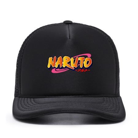 Boné baseball preto Naruto Uzumaki Anime Desenho Arte Aba curva Unissex no  Shoptime