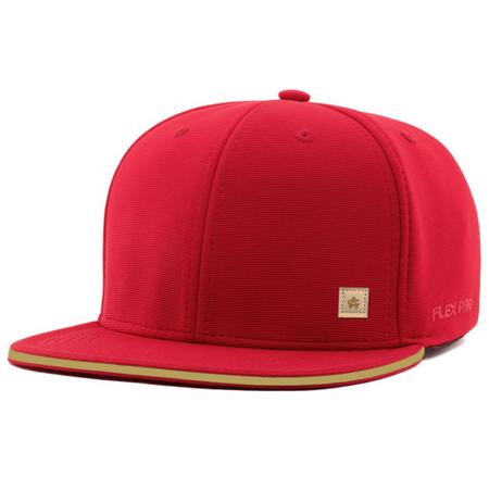 Boné Anth Co. Homes Vermelho Aba Reta Fechado Com Elástico Imagem de Boné Anth Co. Homes Vermelho Aba Reta Fechado Com Elástico