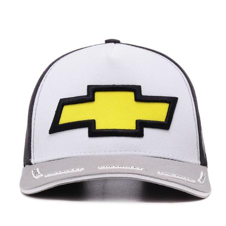 Boné Trucker Chevrolet - Silverado - Areia - Chevrolet Fan Store