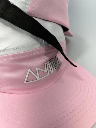 Boné High Strapback Five Panel Rosa