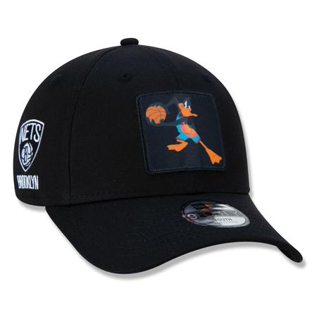 BONE INFANTIL 9FORTY BROOKLYN NETS SPACE JAM PATOLINO PRETO ABA CURVA ABA  CURVA SNAPBACK PRETO New Era - {{product.reference}} - Boné Esportivo -  Magazine Luiza