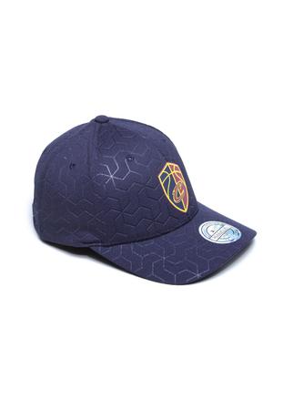 Imagem de Boné Mitchell & Ness NBA Aba Curva Snapback Cleveland Cavaliers Azul